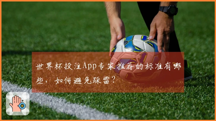 世界杯投注App专家推荐的标准有哪些，如何避免踩雷？