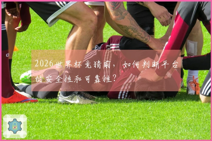 2026世界杯竞猜前，如何判断平台的安全性和可靠性？