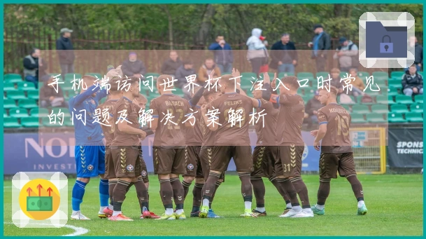 手机端访问世界杯下注入口时常见的问题及解决方案解析