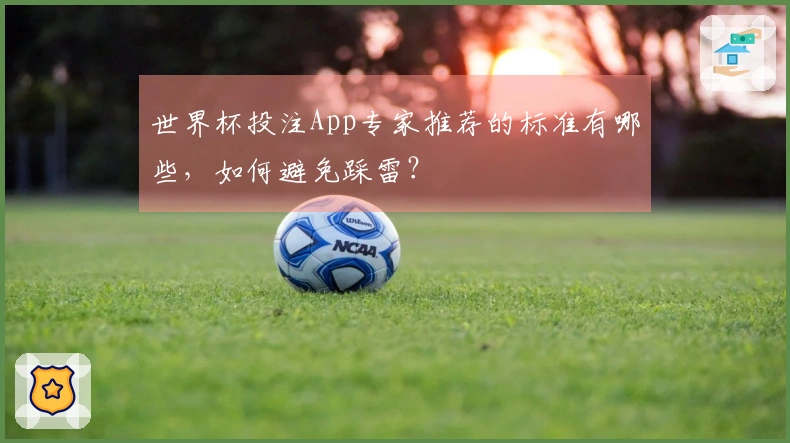 世界杯投注App专家推荐的标准有哪些，如何避免踩雷？