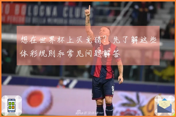 想在世界杯上买竞猜？先了解这些体彩规则和常见问题解答